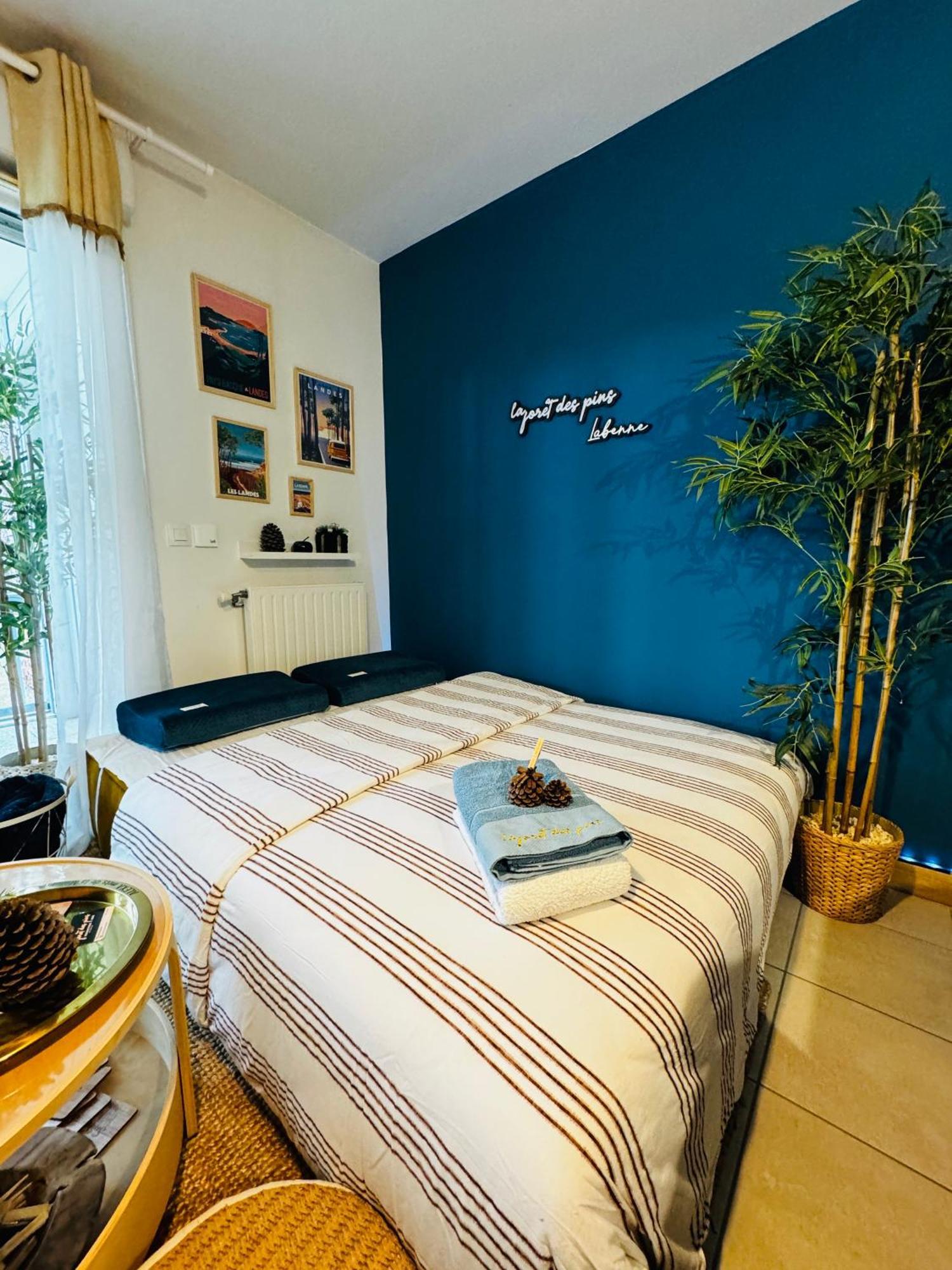 La Foret Des Pins - Free Check-In - Wifi - Parking Prive - Netflix - Draps & Serviettes Inclus Лабенн Экстерьер фото